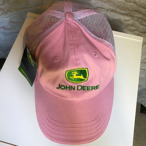 John Deere Accessories - 🚨 20% off🚨 Pink John Deere hat.